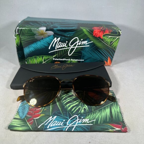 Maui Jim Women’s Noni STG-BG Sunglasses Polarized Brown Lenses Italy - Picture 8 of 10